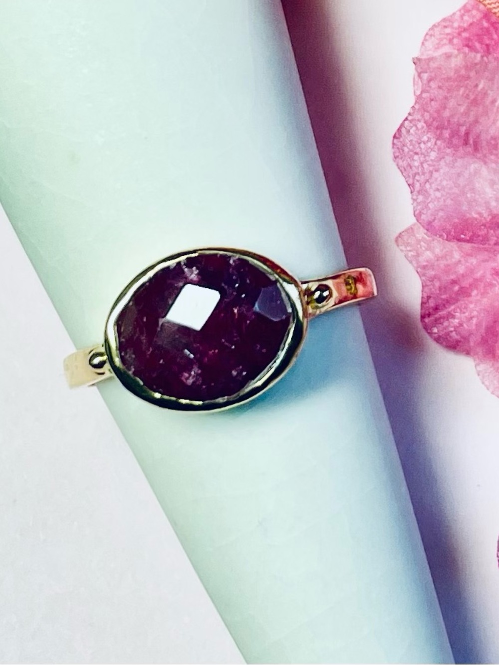 New! Sizzle Ruby Ring